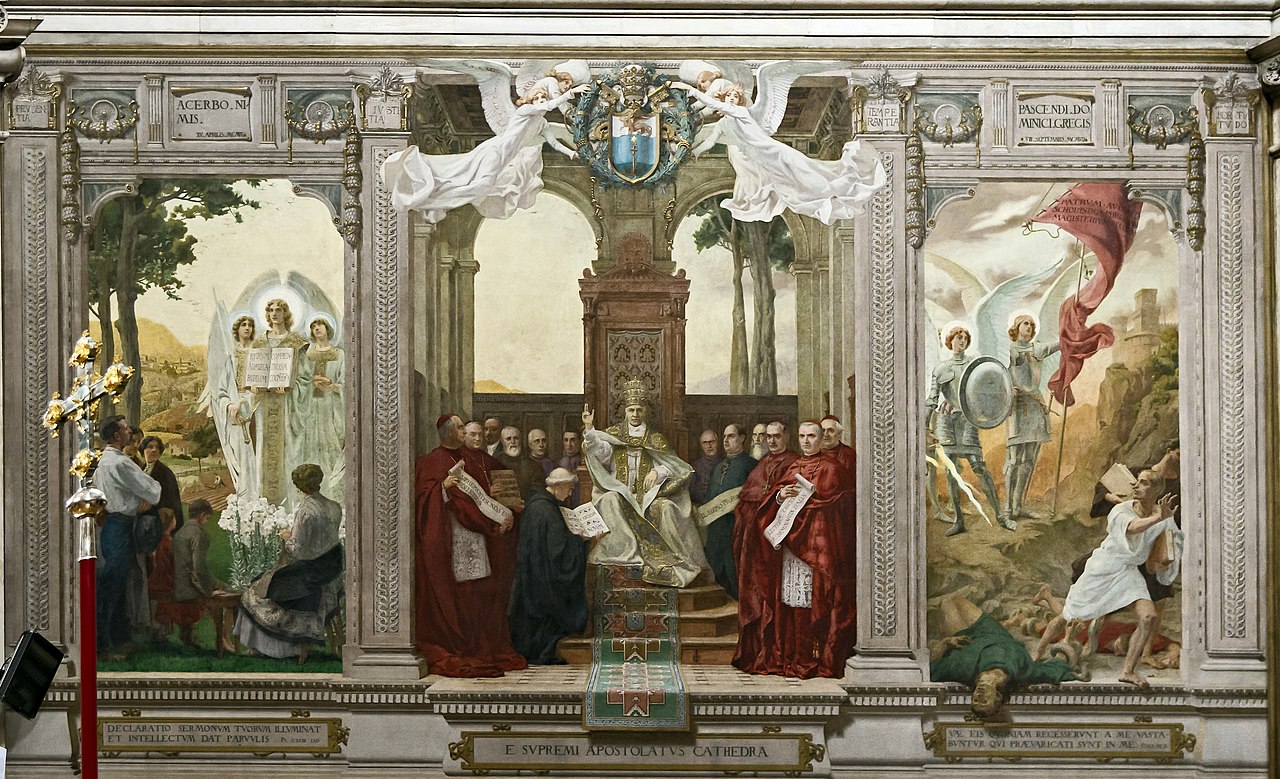 Apoteosi di san Pio X (1914-1915)  by Biagio Biagetti